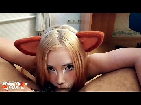 ❤️ Dick kitsune hirundo et cum in ore suo Hard porn apud nos